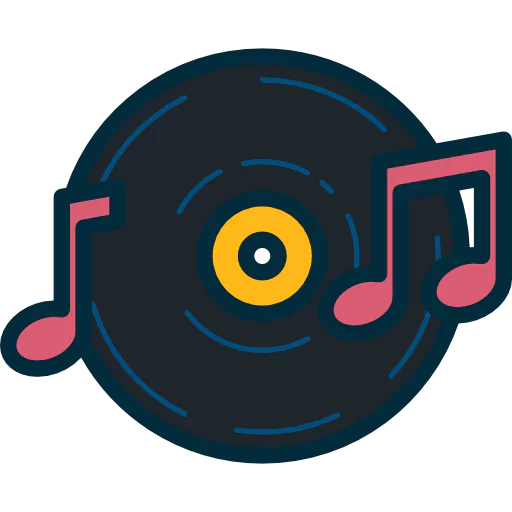 image of retro vinyl record